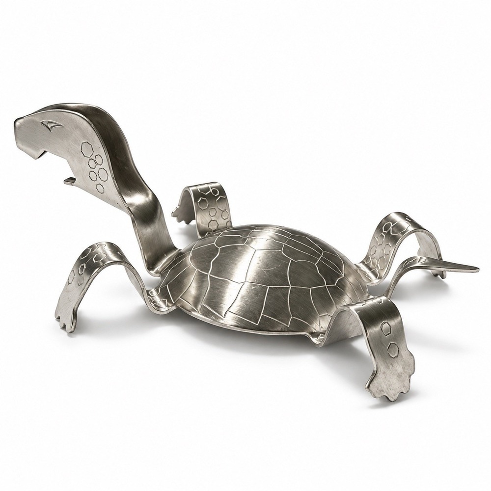 Lagerhead Black & Tan Turtle Brutul Beer Layering Tool Bottle Opener Stainless